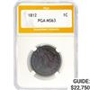 Image 1 : 1812 Classic Head Large Cent PGA MS63