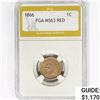 Image 1 : 1866 Indian Head Cent PGA MS63 RED