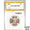 Image 1 : 1901 Indian Head Cent PGA MS65 RED