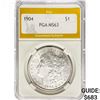 Image 1 : 1904 Morgan Silver Dollar PGA MS63