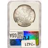 Image 2 : 1884-CC Morgan Silver Dollar PGA MS64