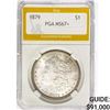 Image 1 : 1879 Morgan Silver Dollar PGA MS67+