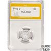 Image 1 : 1912-D Barber Dime PGA MS64