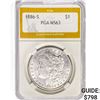 Image 1 : 1886-S Morgan Silver Dollar PGA MS63