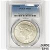 Image 1 : 1923-D Silver Peace Dollar PCGS MS61