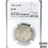 Image 1 : 1907-D Barber Half Dollar NGC XF45