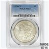 Image 1 : 1878-CC Morgan Silver Dollar PCGS MS61