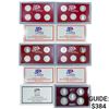 Image 1 : 2004-2010 US Proof SILV Quarter Sets [25 Coins]