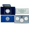 Image 2 : 1983-1996 US SILV Coinage Sets [4 Coins]