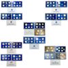 Image 2 : 1999-2009 US SILV Proof Sets [102 Coins]