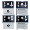 Image 1 : 1992-1996 US Proof SILV Coin Sets [20 Coins]