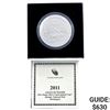 Image 1 : 2011 US 5oz Silver Round