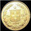 Image 2 : 1896-B Swiss .1867oz Gold 20 Francs UNCIRCULATED