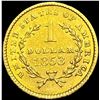 Image 2 : 1853 Rare Gold Dollar UNCIRCULATED