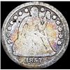 Image 1 : 1857-O Seated Liberty Dime NICELY CIRCULATED