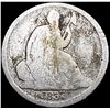 Image 1 : 1837 Seated Liberty Dime NICELY CIRCULATED
