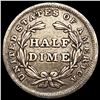 Image 2 : 1837 No Stars Seated Liberty Half Dime LIGHTLY CIR