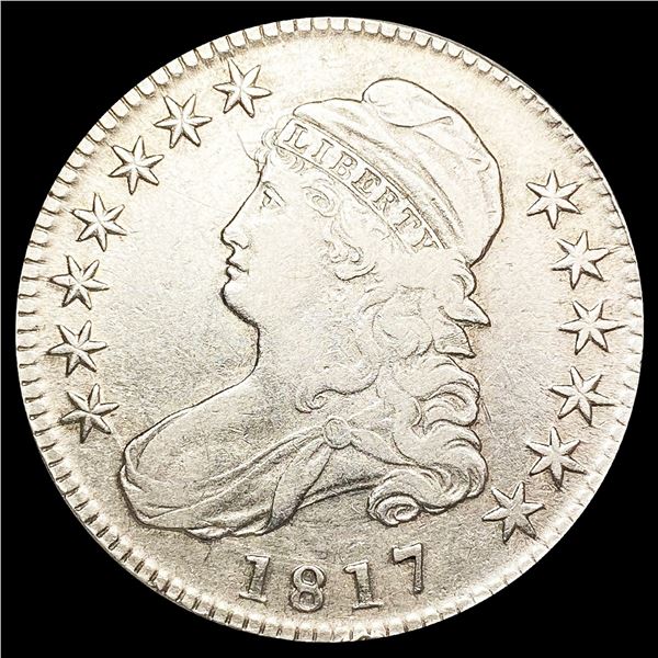 1817 Capped Bust Half Dollar LIGHTLY CIRCULATED