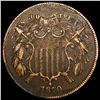 Image 1 : 1870 Two Cent Piece ABOUT UNCIRCULATED