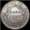 Image 2 : 1809 Classic Head Half Cent ABOUT UNCIRCULATED