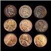 Image 1 : [9] Varied US Cents (1859, 1890, 1901, (2) 1909, (