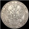 Image 1 : 1836 Poland Silver 1 1/2 Rubles LIGHTLY CIRCULATED