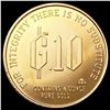 Image 2 : 1981 GSC 1/10oz Gold G.10 Token GEM PROOF