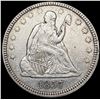Image 1 : 1857 Seated Liberty Quarter CLOSELY UNCIRCULATED