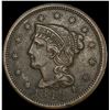 Image 1 : 1848 Braided Hair Large Cent CLOSELY UNCIRCULATED