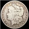 Image 1 : 1878-CC Morgan Silver Dollar NICELY CIRCULATED