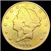 Image 1 : 1895 $20 Gold Double Eagle ABOUT UNCIRCULATED