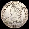 Image 1 : 1830 0-104 Cap Bust Half Dollar R1 NICELY CIRCULAT