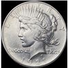 Image 1 : 1921 Silver Peace Dollar CLOSELY UNCIRCULATED