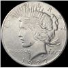 Image 1 : 1927 Silver Peace Dollar NEARLY UNCIRCULATED