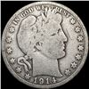 Image 1 : 1914 Barber Half Dollar NICELY CIRCULATED
