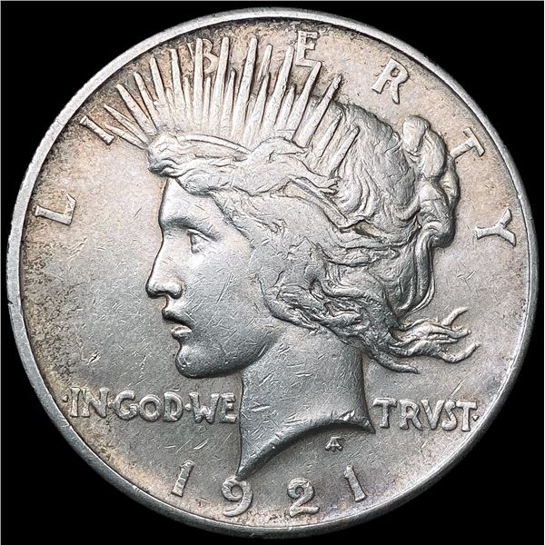1921 Silver Peace Dollar LIGHTLY CIRCULATED