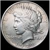 Image 1 : 1921 Silver Peace Dollar LIGHTLY CIRCULATED