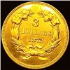 Image 2 : 1872 $3 Gold Piece SUPERB GEM PROOF CAMEO