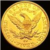 Image 2 : 1891-CC $5 Gold Half Eagle CLOSELY UNCIRCULATED