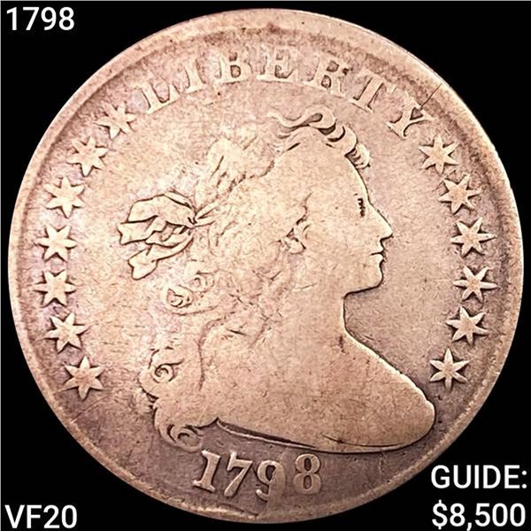 1798 Draped Bust Dollar CHOICE BU