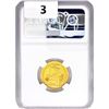 Image 2 : 2023 G.B £25 1/4oz. Gold NGC MS66 KC III OBV 379th