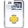 Image 2 : 2023 G.B £25 1/4oz. Gold NGC MS69 KCIII OBV 440th