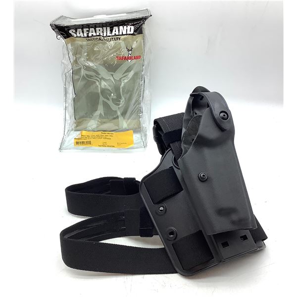 Safariland Tactical Military RH Holster for S & W 4006, 4043, 4046, 5903, 5904, Black