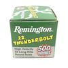 Image 1 : Remington Thunderbolt 22 LR 40 Grain LRN Ammunition, 500 Rounds