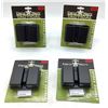 Image 1 : Uncle Mike's Tactical Double Mag Double Row Magazine Holder X 4, New