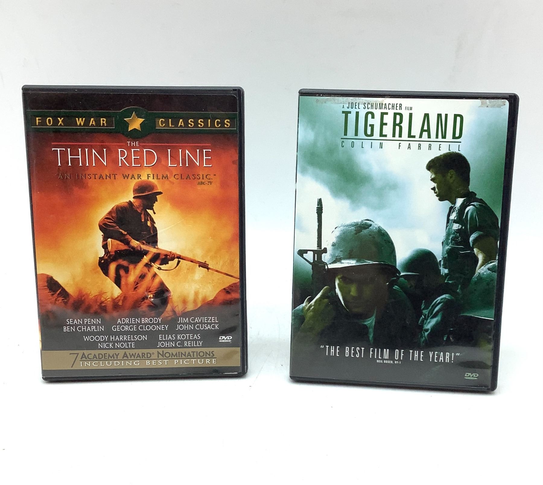 Tigerland and The Thin Red Line Movies