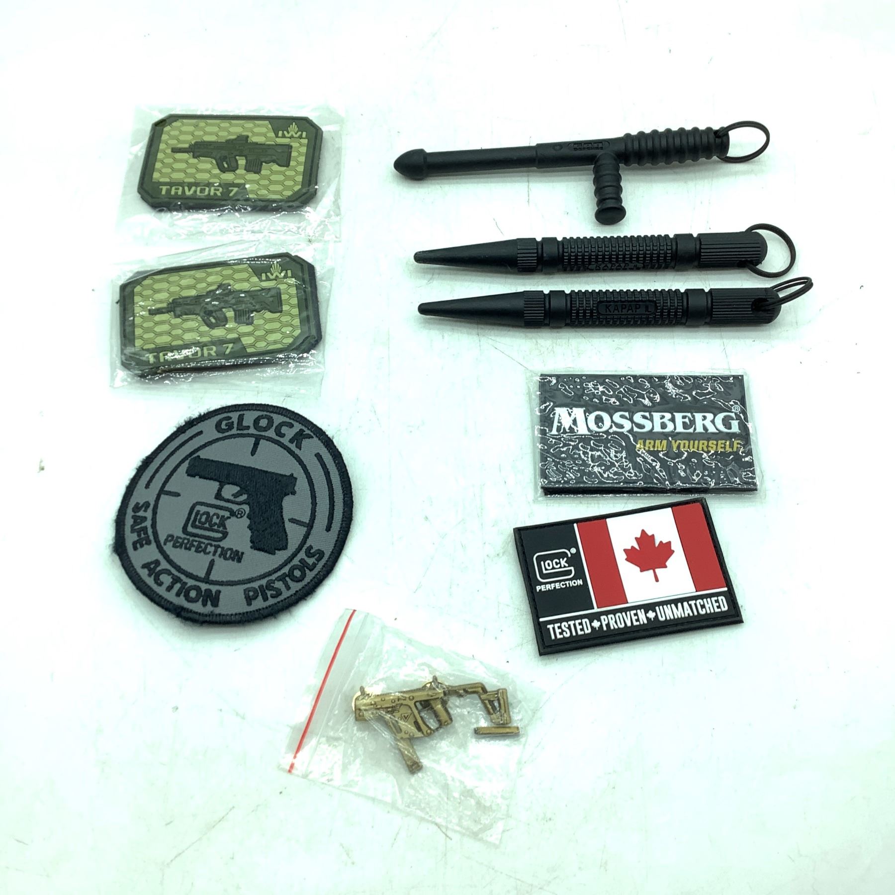 Assorted Patches and Pins