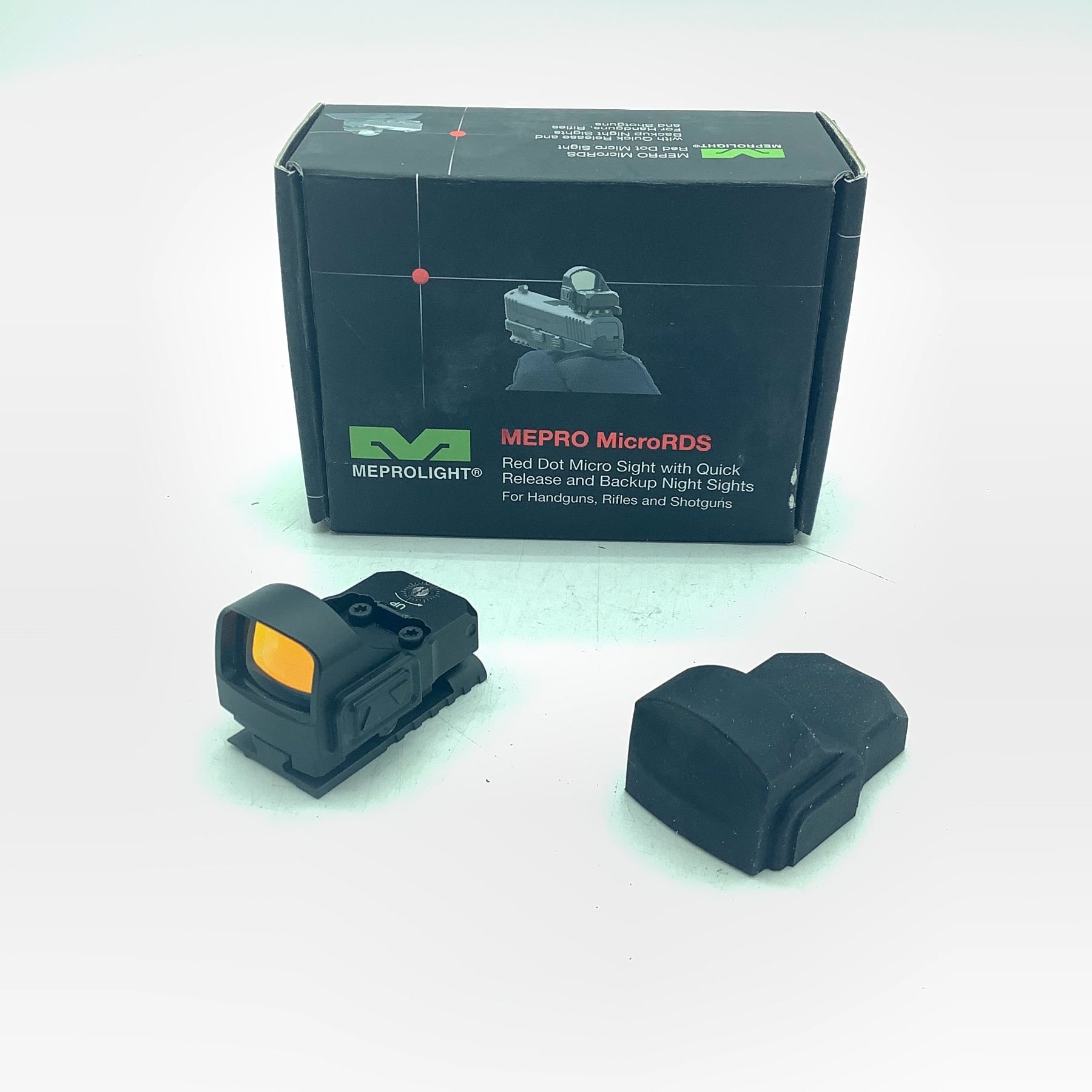 Meprolight Micro RDS with Quick Release and Backup Night Sights, New