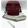 Image 1 : Samsonite Travel Bag, Maroon, Wool Military Socks, Hand Sanitizer