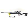 Image 2 : Umarex Surge 177 Cal Break Action Pellet Rifle 18.7" Barrel Black With 4X32 Scope 490 FPS, New